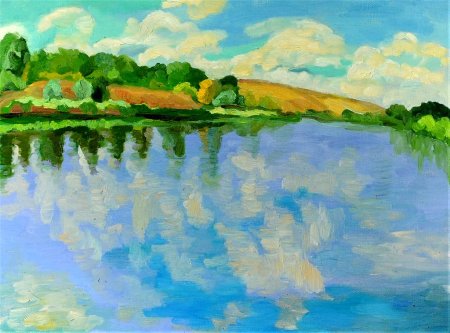 Река Дон картина