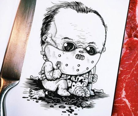 Раскраска Джейсон Вурхис пятница 13