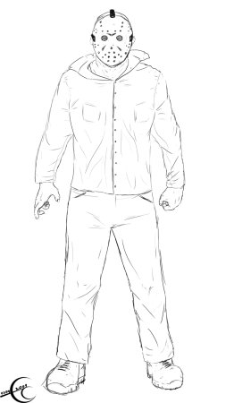 Рисунок Джейсона Вурхиза