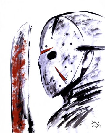 Джейсон Вурхис для срисовки