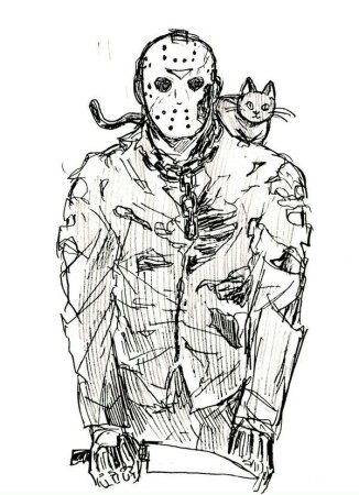 Генри ли Лукас рисунок