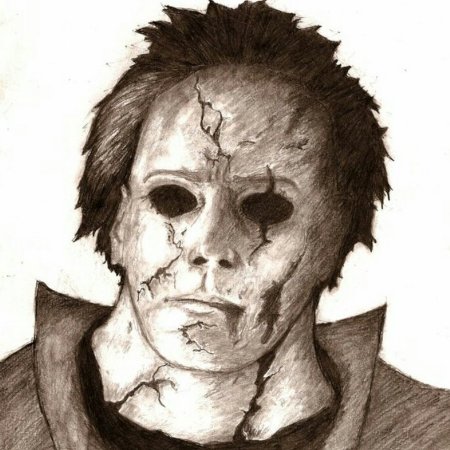 Джейсон Вурхис рисунок