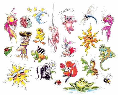 Разные Татуировки для детей