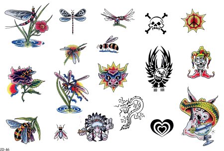 Лёгкие тату для мальчиков