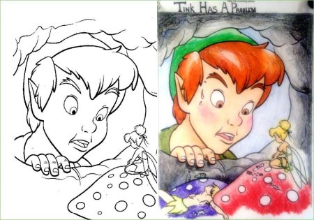 Испорченные детские раскраски