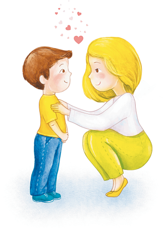 Дети и взрослые иллюстрации