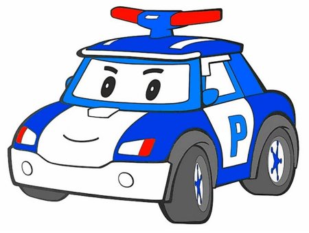 Робокар Поли Полицейская машина