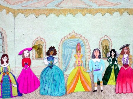 Ш перо Золушка был во Дворце