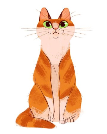 Мультяшный кот