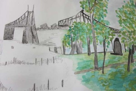 Рисунок ко Дню освобождения Калинина