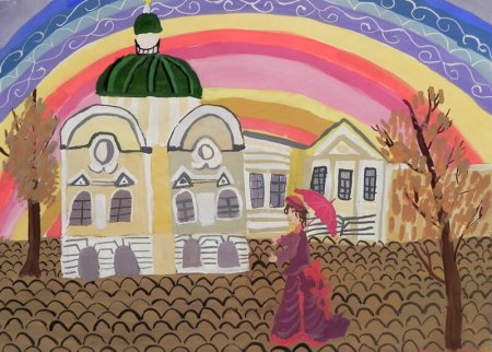 Рисунок путевой дворец Солнечногорск