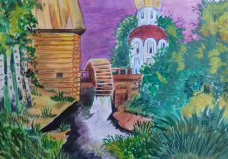 Рисунок на тему мой Тверской край