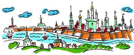 Набережная детские рисунки