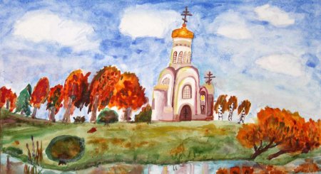 Иллюстрации праздник Покрова