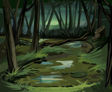 Болото для детей