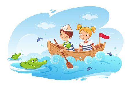 Лодка для дошкольников