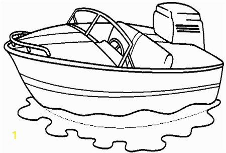 Раскраска. Кораблик