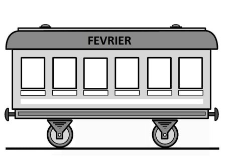 Паровозик с вагонами