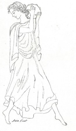 Муза детский рисунок