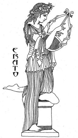 Муза детский рисунок