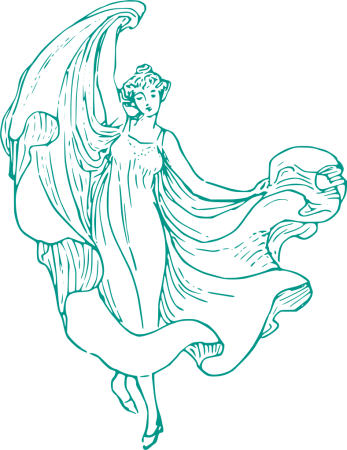 Нарисовать музу музыки