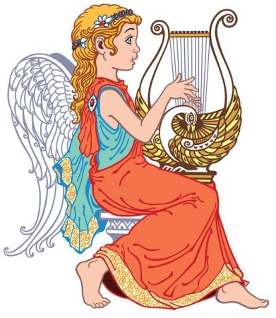 Мельпомена богиня рисунок