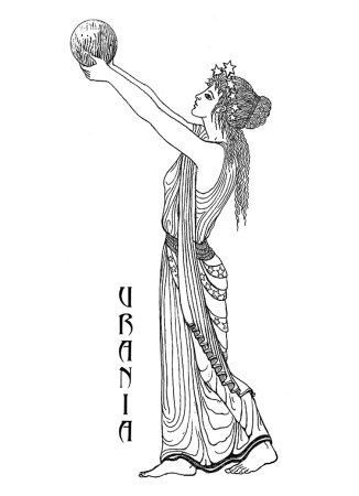 Муза Эвтерпа древней Греции для детей