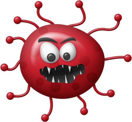 Вирус мультяшный