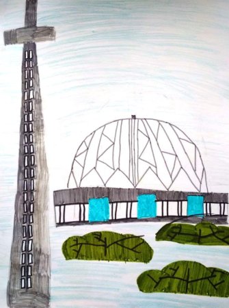 Достопримечательности Екатеринбурга рисунки детей