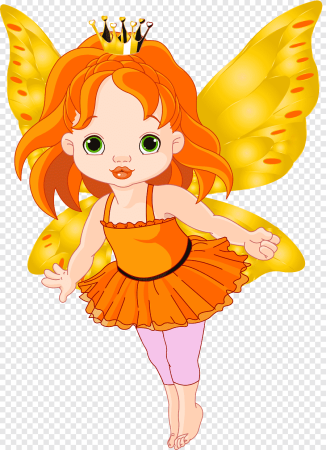 Фея клипарт на прозрачном фоне