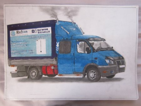 Газель рисунок