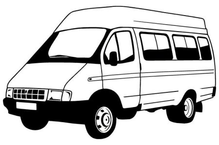 Раскраска Газель