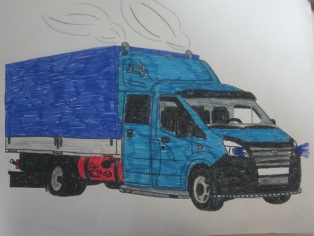 Газель рисунок