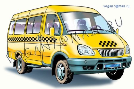 Маршрутка рисунок