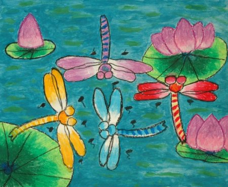 Картина с. к. Артюшенко «насекомые и пауки» Нищева