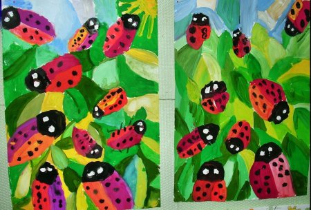 Мультяшные насекомые