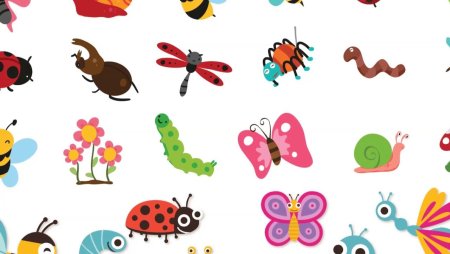 Насекомые для вырезания