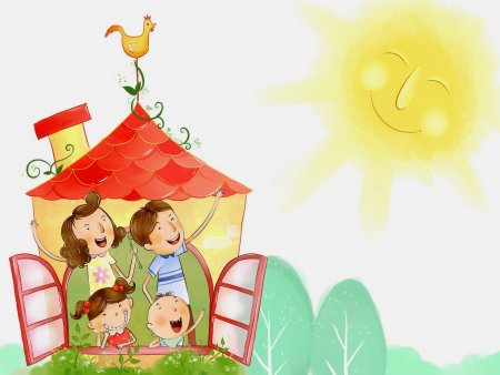 Фон для презентации моя семья