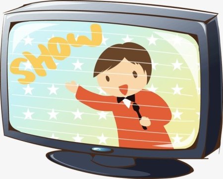 Телевизор мультяшный