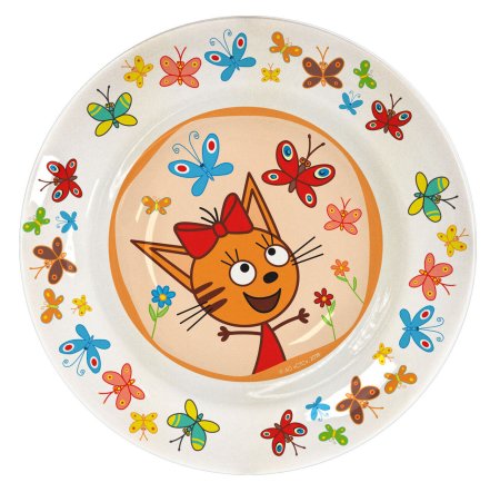 А тарелка Карамелька три кота