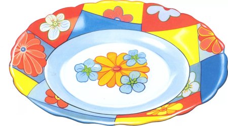 Тарелка для дошкольников