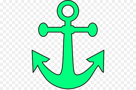 Картинка якорь для детей на прозрачном фоне
