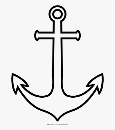 Якорь рисунок