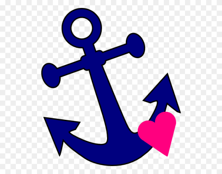 Картинка якорь для детей на прозрачном фоне