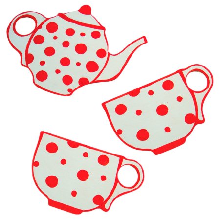 Аппликация посуда