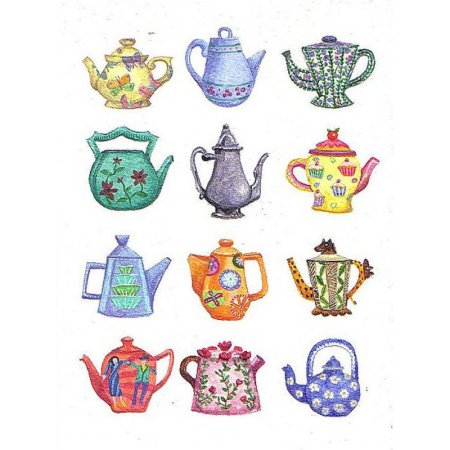 Необычный сервиз рисунок