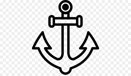 Якорь на корабле