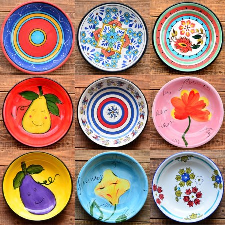 Расписные тарелки для детей