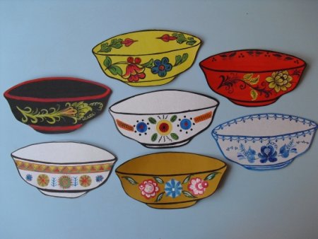 Посуда подготовительная группа