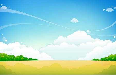 Небо трава вектор